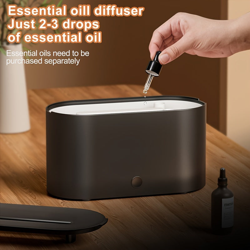 Humidificador con forma de llama simulada y 7 colores, que también funciona como difusor de fragancias con aceites esenciales. Incluye luz ambiental y es ideal como regalo de cumpleaños o Navidad para el hogar u oficina.
