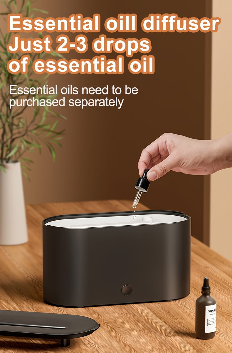 Humidificador con forma de llama simulada y 7 colores, que también funciona como difusor de fragancias con aceites esenciales. Incluye luz ambiental y es ideal como regalo de cumpleaños o Navidad para el hogar u oficina.
