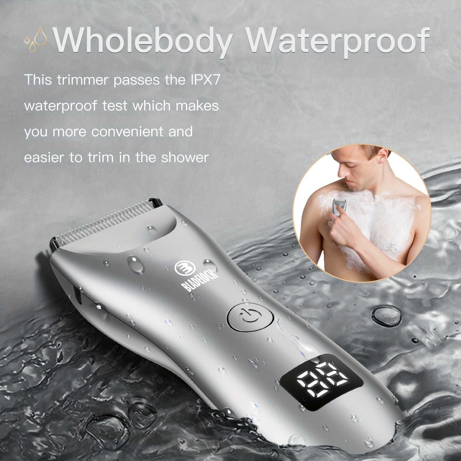 Recortadora eléctrica para el cuerpo adulto, perfecta para cuidado personal