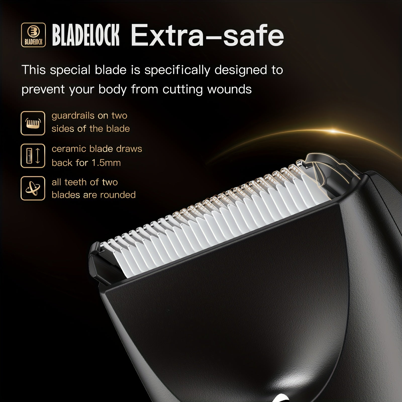 Recortadora eléctrica para el cuerpo adulto, perfecta para cuidado personal