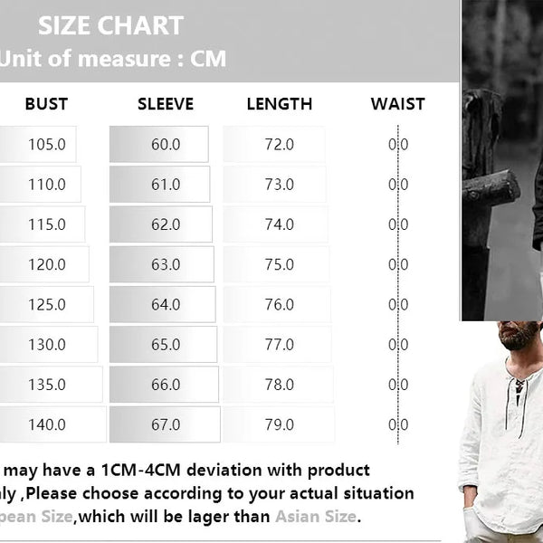 Primavera nueva camiseta de lino y algodón para hombre, camisetas de vendaje con cuello en V de Color sólido para hombre, camiseta informal de lino de manga larga