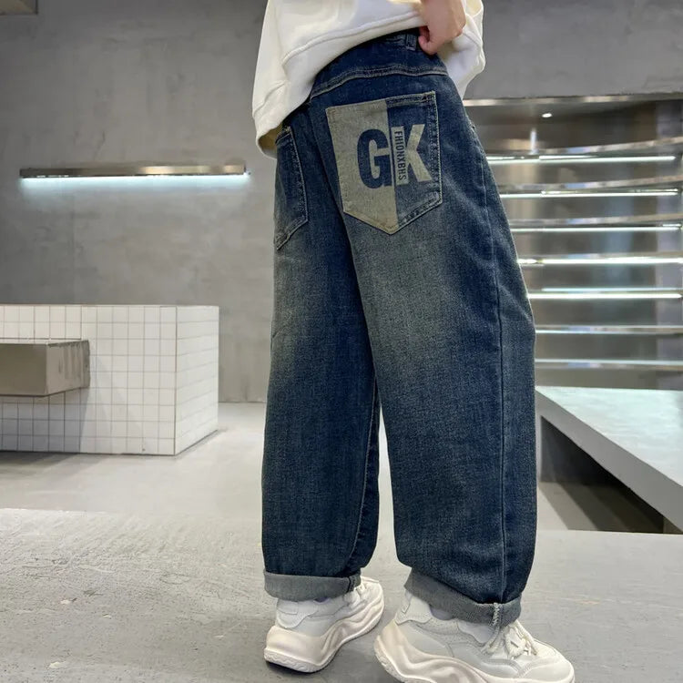 Pantalon jean estilo coreano para hombre, casual y cómodo