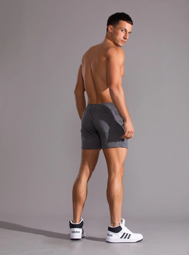 Pantalones cortos informales 100% de algodón para hombre, pantalones cortos de moda de alta calidad para hombre, pantalones cortos con bolsillos laterales y cremallera para correr al aire libre
