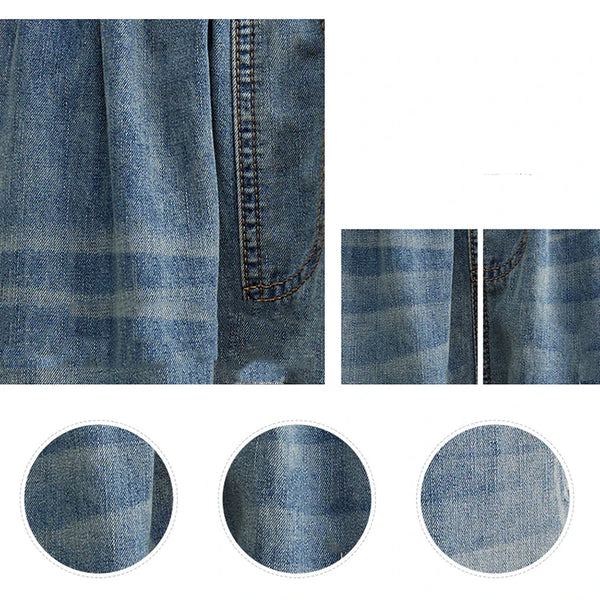 Pantalon jean exclusivo para mujer con un diseño único y atrevido para un look de todos los dias