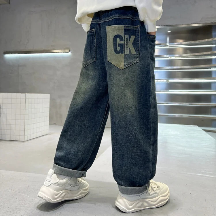 Pantalon jean estilo coreano para hombre, casual y cómodo