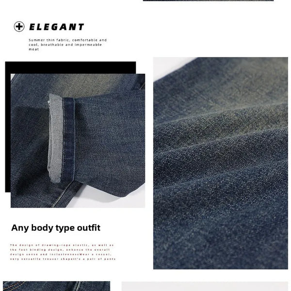 Pantalon jean estilo coreano para hombre, casual y cómodo