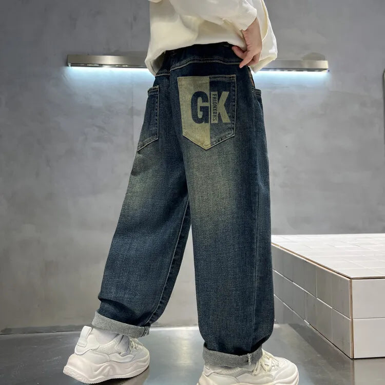 Pantalon jean estilo coreano para hombre, casual y cómodo