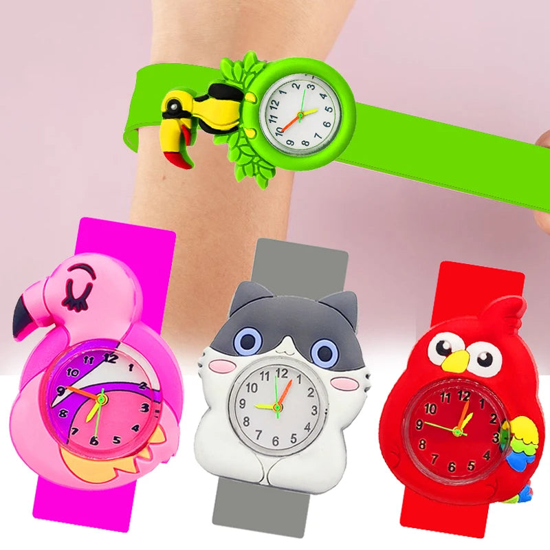 Reloj de unicornio juguetes para niños, relojes de cuarzo para niños, reloj para niños, reloj para bebé, regalo de Navidad