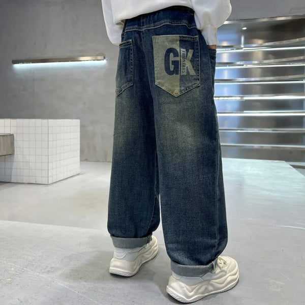 Pantalon jean estilo coreano para hombre, casual y cómodo