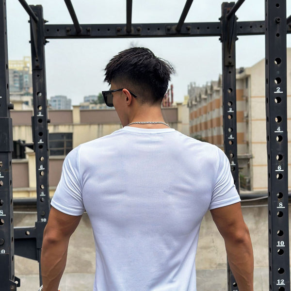 Camiseta Fitness, camiseta correr deporte gimnasio, camiseta entrenamiento Casual alta calidad Tops ropa