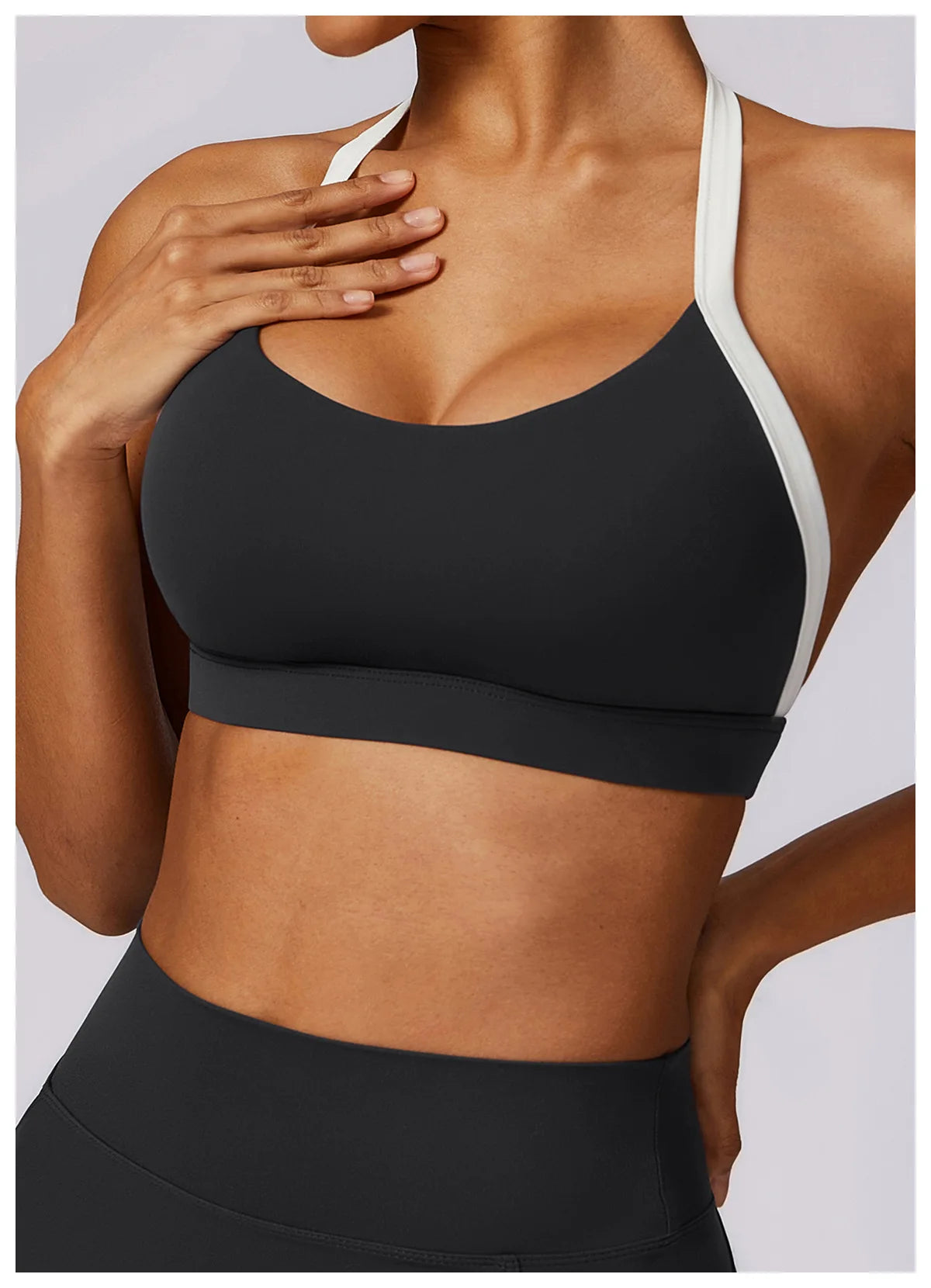 Conjunto deportivo para mujer, conjunto de 2 unidades ajustables y cómodos.