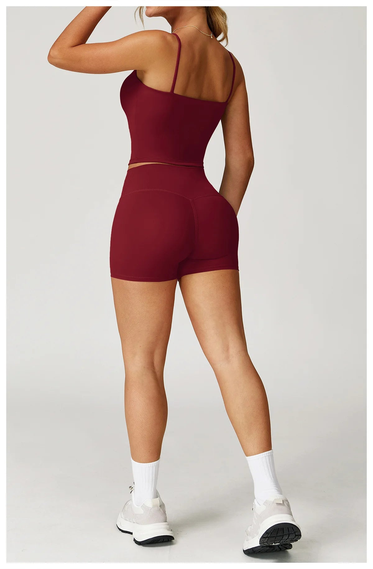 Conjunto deportivo de 2 piezas para mujer, atractivo y cómodo