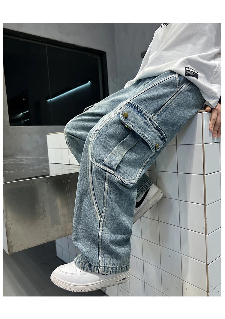 Pantalon jean con diseño actual para  niño, cómodo y elegante