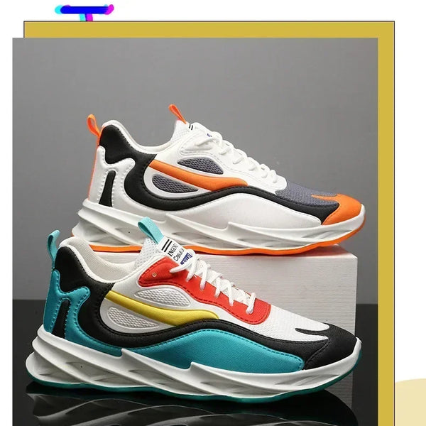 Zapatos deportivos para hombre, zapatos informales cómodos y transpirables, zapatos deportivos populares de alta calidad a la moda para hombre