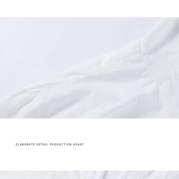 Chaqueta con capucha grande de seda helada de verano para hombres, ligera, transpirable, de secado rápido, ropa de pesca con protección solar, chaqueta con capucha a la moda