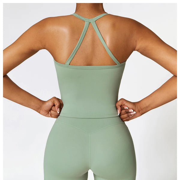 Conjunto deportivo de 2 piezas para mujer, muévete con comodidad y seguridad al momento de hacer ejercicio