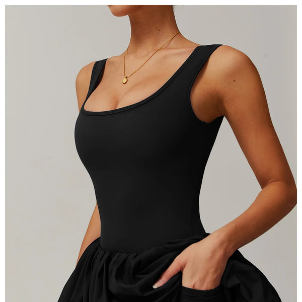 Hermoso traje deportivo para mujer, perfecto para varios tipos de deportes