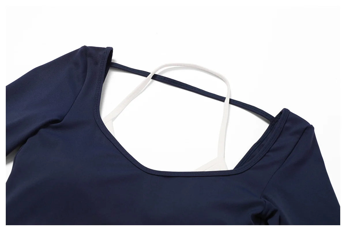 Conjunto deportivo para mujer, conjunto de 2 unidades ajustables y cómodos.