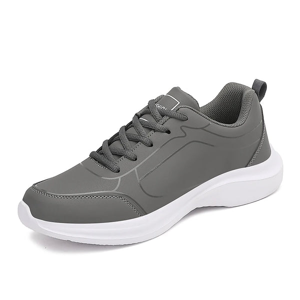 Zapatos para hombre, zapatillas cálidas de invierno para hombre, zapatos antideslizantes transpirables, zapatos informales suaves con cordones, ligeros
