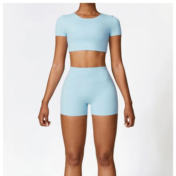 Conjunto deportivo de 2 piezas para mujer, muévete con comodidad y seguridad al momento de hacer ejercicio