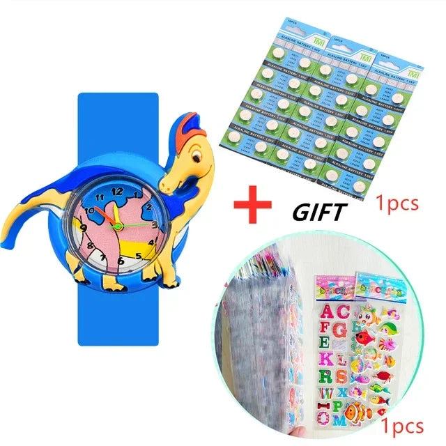 Reloj de unicornio juguetes para niños, relojes de cuarzo para niños, reloj para niños, reloj para bebé, regalo de Navidad