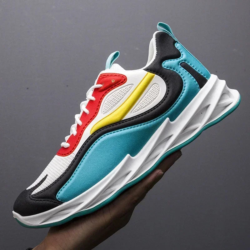 Zapatos deportivos para hombre, zapatos informales cómodos y transpirables, zapatos deportivos populares de alta calidad a la moda para hombre