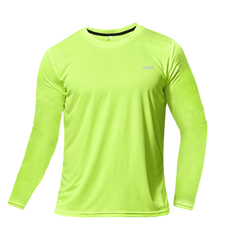 Buzo deportivo de secado rápido para hombre, camisetas de gimnasio, camiseta de entrenamiento
