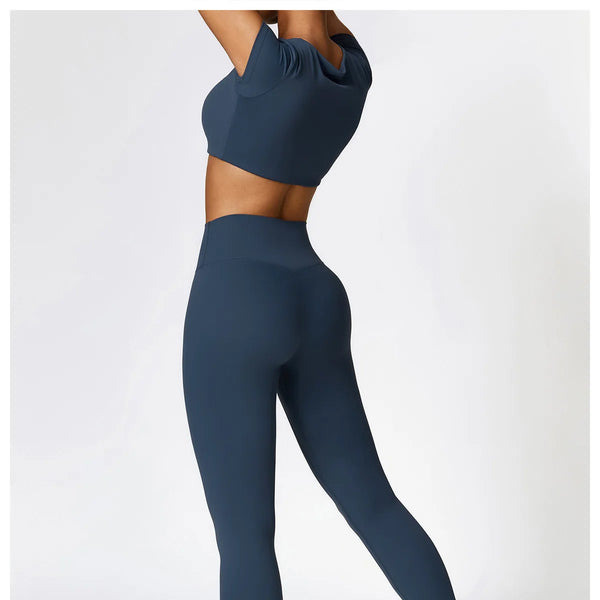 Conjunto deportivo de 2 piezas para mujer, muévete con comodidad y seguridad al momento de hacer ejercicio