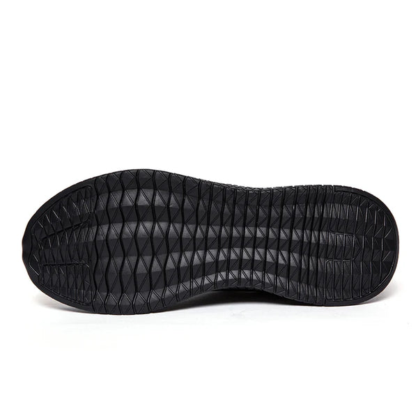 Zapatos de deporte a la moda para hombre, zapatos informales de malla con cordones, zapatillas ligeras transpirables para caminar, zapatos para hombre