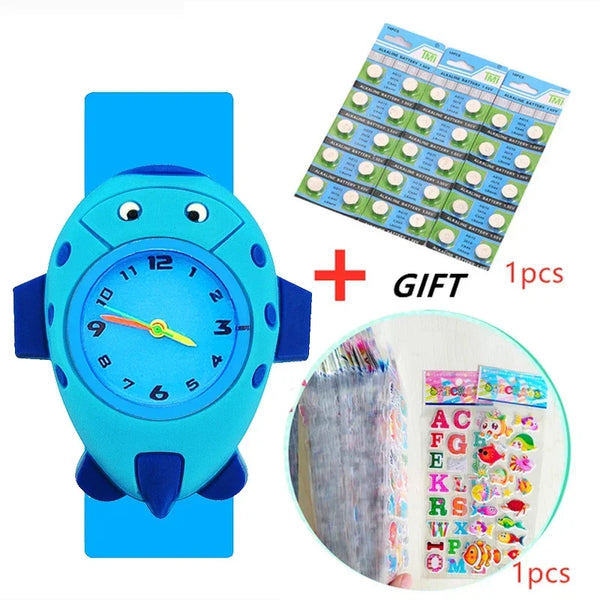 Reloj de unicornio juguetes para niños, relojes de cuarzo para niños, reloj para niños, reloj para bebé, regalo de Navidad