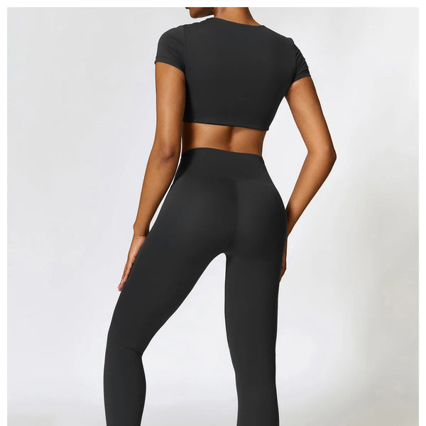 Conjunto deportivo de 2 piezas para mujer, muévete con comodidad y seguridad al momento de hacer ejercicio