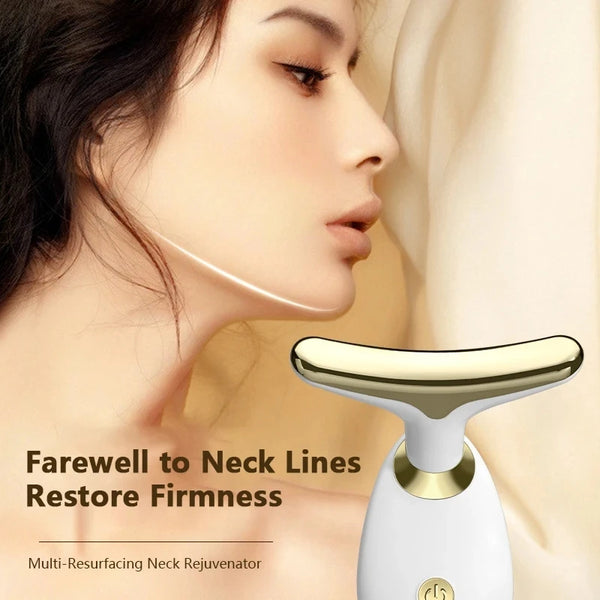 Masajeador facial antiarrugas, reafirmante para el cuello y moldeador facial multifuncional. Dispositivo para esculpir el rostro, adecuado para hombres y mujeres.