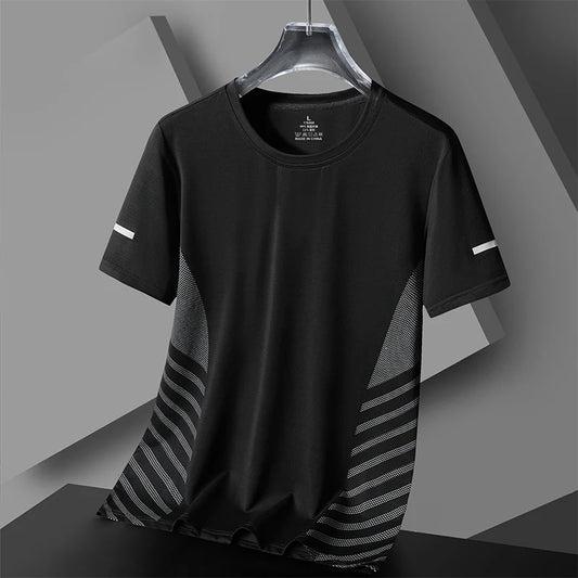 Camiseta deportiva de secado rápido para hombre, camiseta para correr