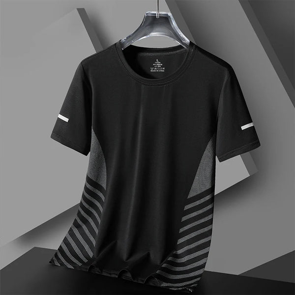 Camiseta deportiva de secado rápido para hombre, camiseta para correr