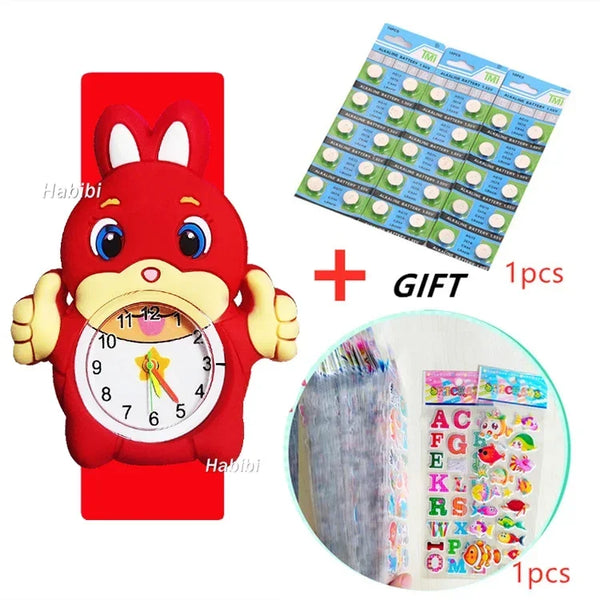 Reloj de unicornio juguetes para niños, relojes de cuarzo para niños, reloj para niños, reloj para bebé, regalo de Navidad