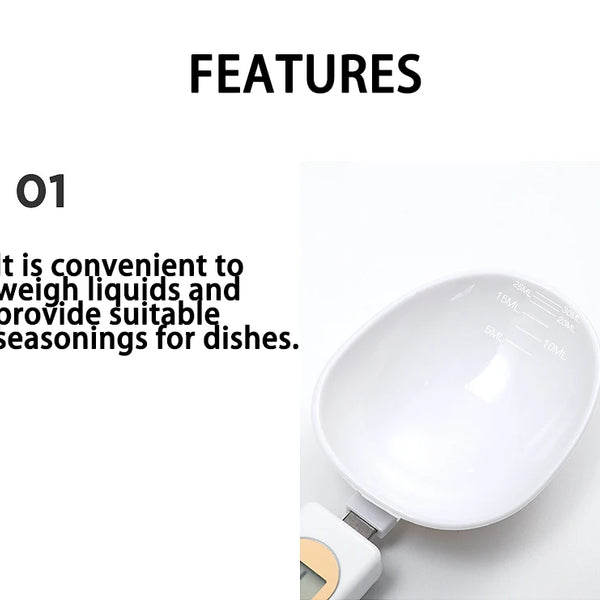 Báscula electrónica de cocina, 500g, 0,1g, LCD, medición Digital de alimentos, harina, cuchara Digital, Mini herramienta de cocina para báscula de café con leche