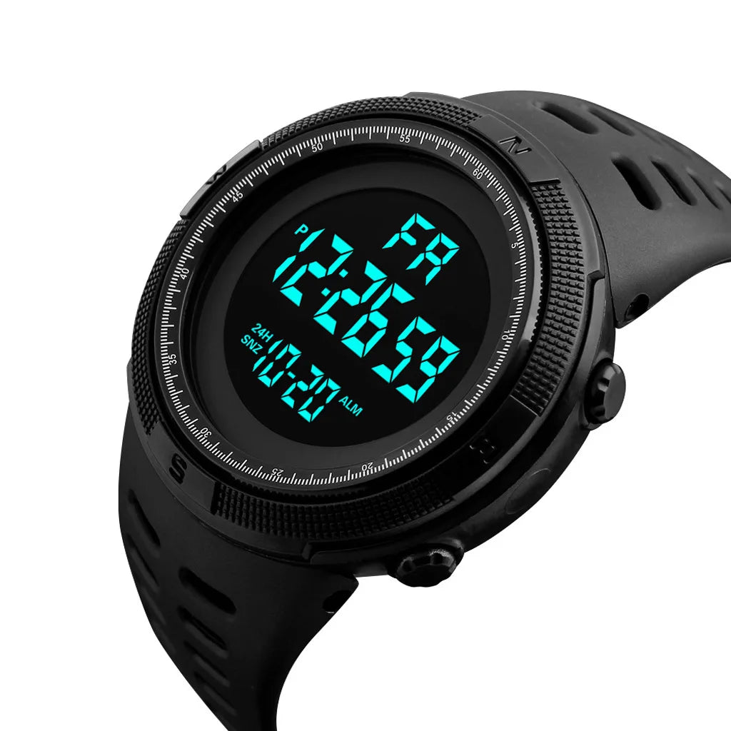 Reloj electrónico de alta calidad  para hombre, reloj luminoso diseño deportivo