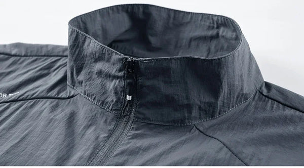 Chaqueta de senderismo de secado rápido para hombre, abrigos impermeables con protección solar UV, para deportes al aire libre, pesca, Camping, correr, verano