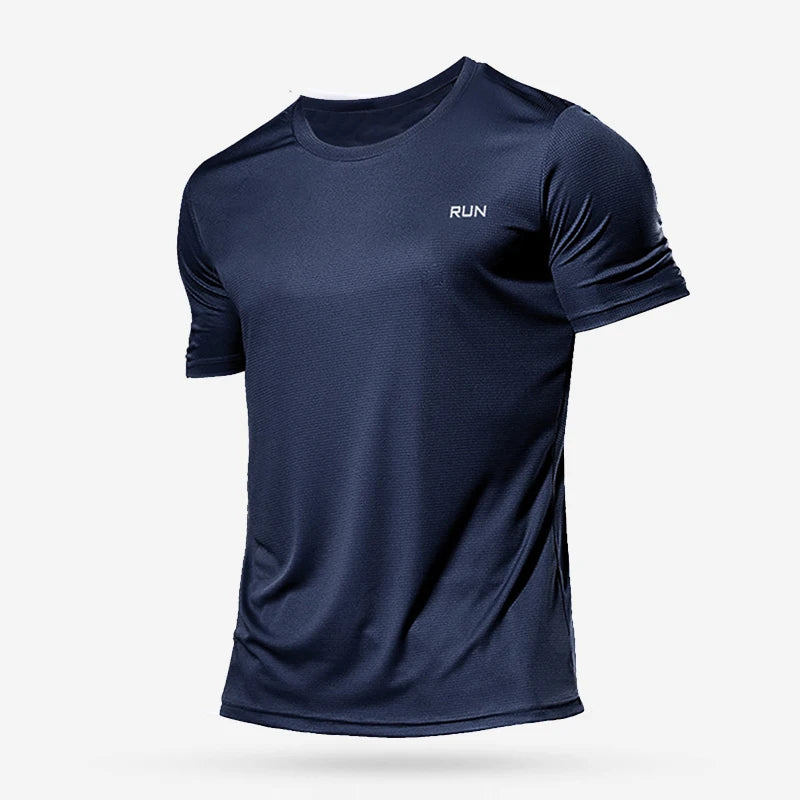 Camisetas deportiva para hombre, Camiseta deportiva de compresión de secado rápido, gimnasio y Fitness