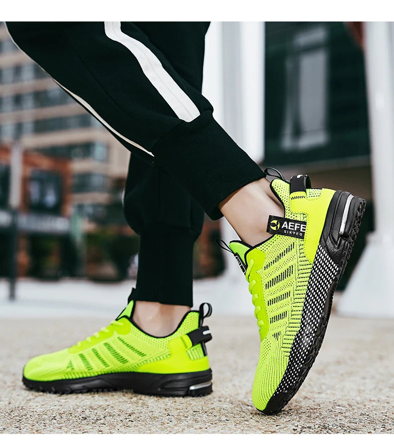 Zapatos deportivos para hombre, zapatos transpirables para exteriores, zapatillas ligeras para hombre, calzado de entrenamiento atlético cómodo