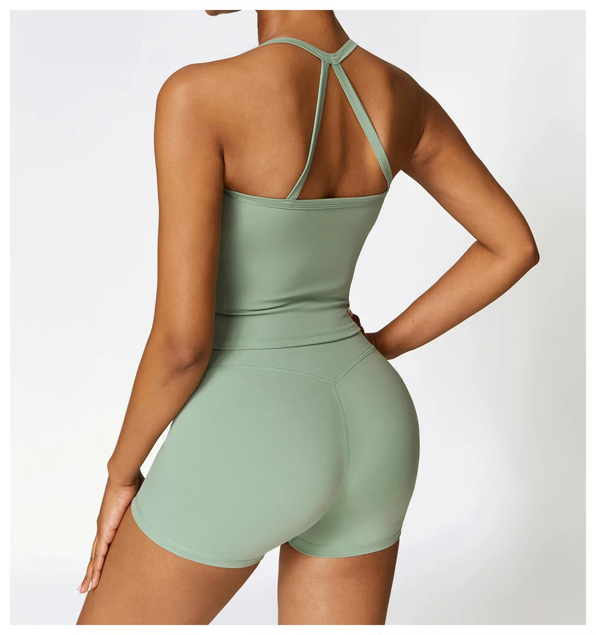 Conjunto deportivo de 2 piezas para mujer, muévete con comodidad y seguridad al momento de hacer ejercicio