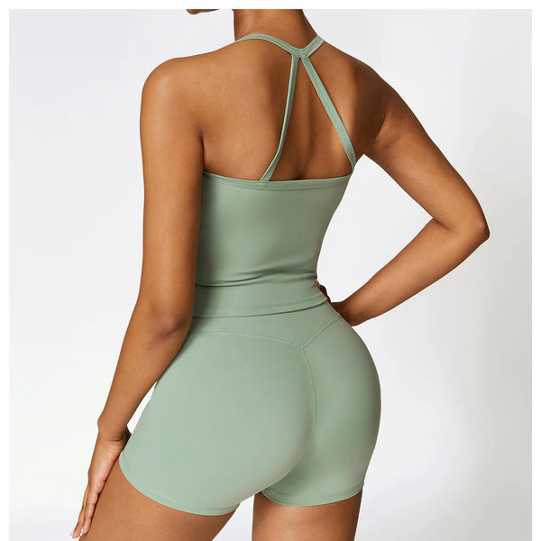 Conjunto deportivo de 2 piezas para mujer, muévete con comodidad y seguridad al momento de hacer ejercicio