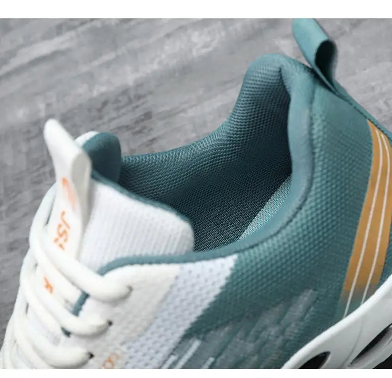 Zapatos de vestir informales para hombre 2025, nuevos zapatos deportivos suaves, cómodos zapatos de tenis transpirables, zapatos para caminar de malla ligera para exteriores