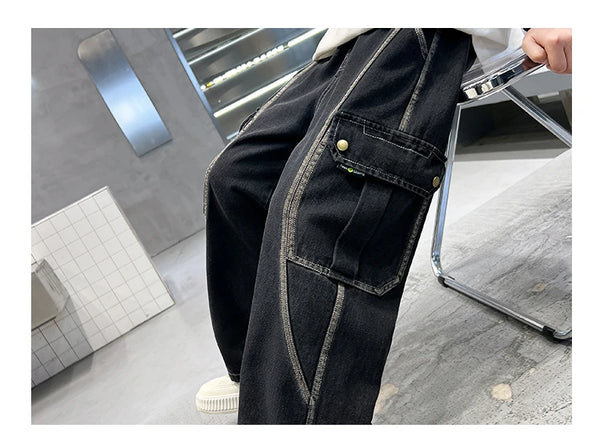 Pantalon jean con diseño actual para  niño, cómodo y elegante