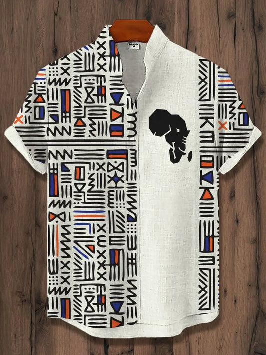 camisa de manga corta Tops moda Casual vacaciones camisas de hombre