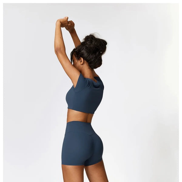 Conjunto deportivo de 2 piezas para mujer, muévete con comodidad y seguridad al momento de hacer ejercicio
