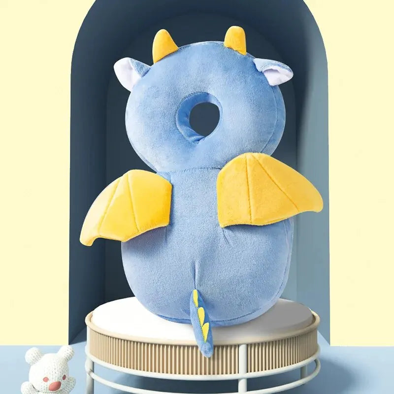 Almohada anticaída para niños, almohada para la cabeza de bebés y niños pequeños, almohada transpirable para aprender a caminar, almohadilla de protección para la cabeza