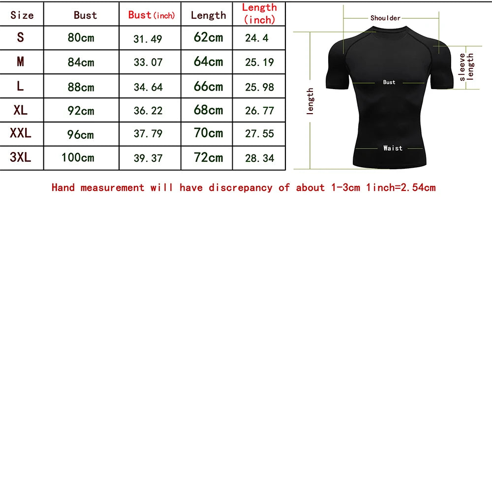 Camiseta de manga larga de compresión, camiseta negra de Fitness para hombre, ropa deportiva de secado rápido para gimnasio, protección solar, capa Base deportiva