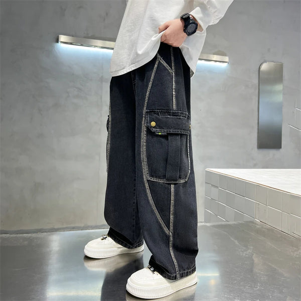 Pantalon jean con diseño actual para  niño, cómodo y elegante