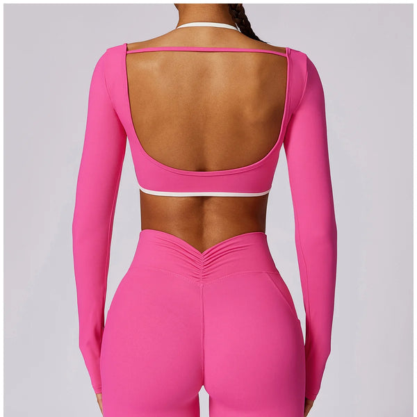 Conjunto deportivo para mujer, conjunto de 2 unidades ajustables y cómodos.